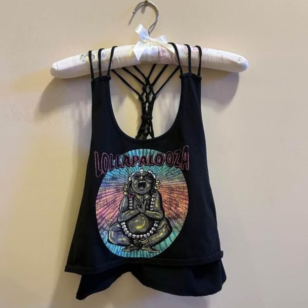 SOLD - Vintage Lollapalooza Tank Top Size Small